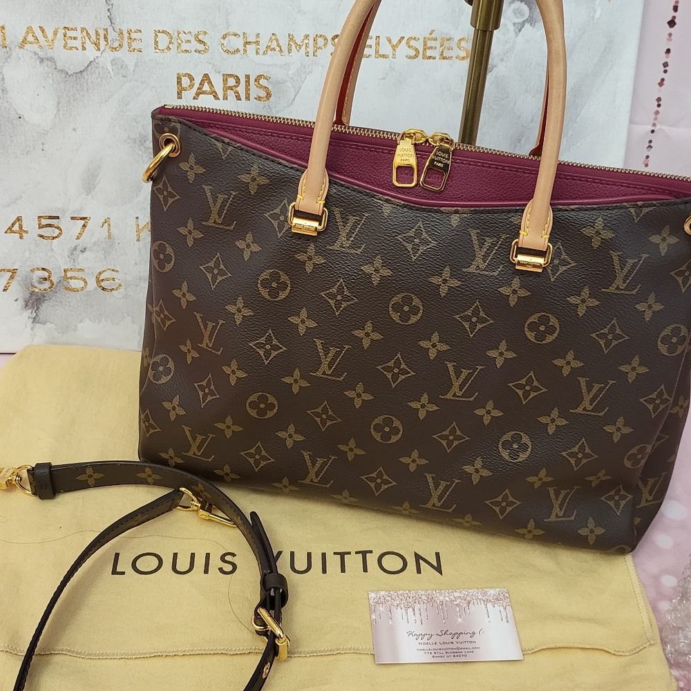 LOUIS VUITTON Pallas Aurore Monogram
